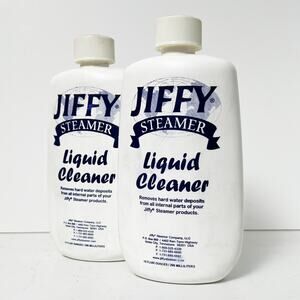Jiffy Steamer Liquid Cleaner 10oz (Pack of 2) – For J-3, J-4 & J-4000 Steamers